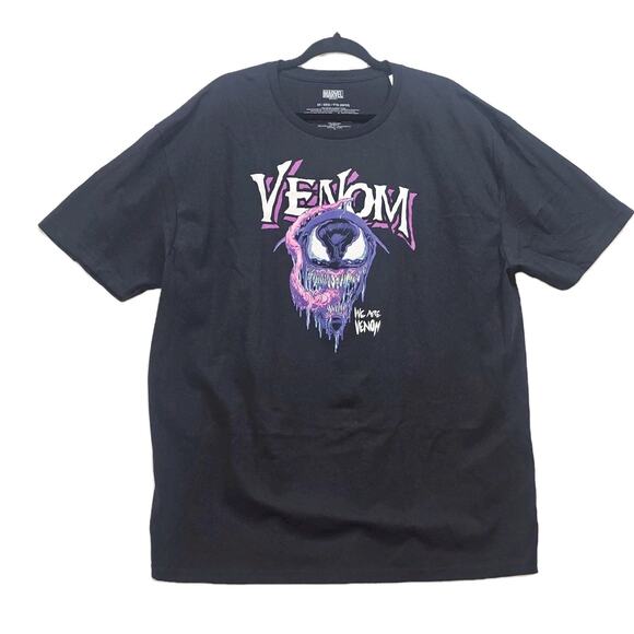 Marvel Other - Marvel Venom Official We Are Venom Men's Black T-Shirt Size 2X NWT